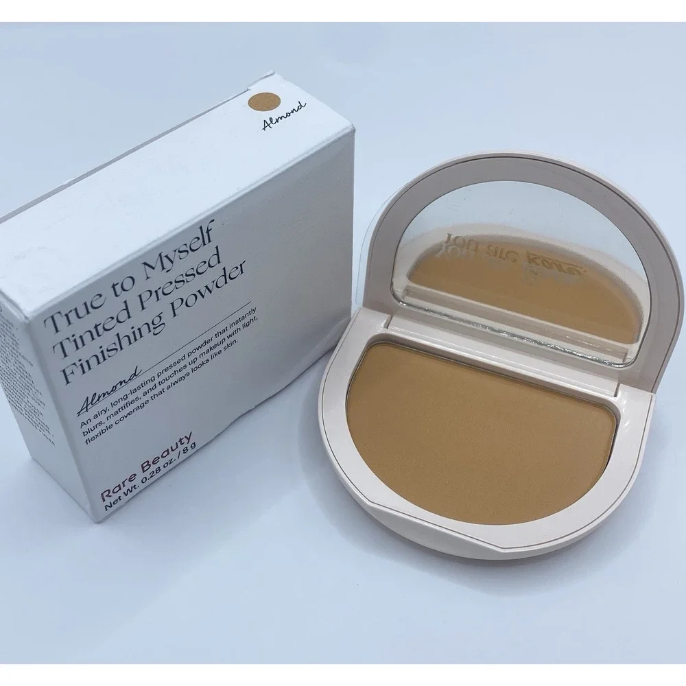 Rare Beauty True to Myself Tinted Pressed Finishing Powder ~Almond~ New